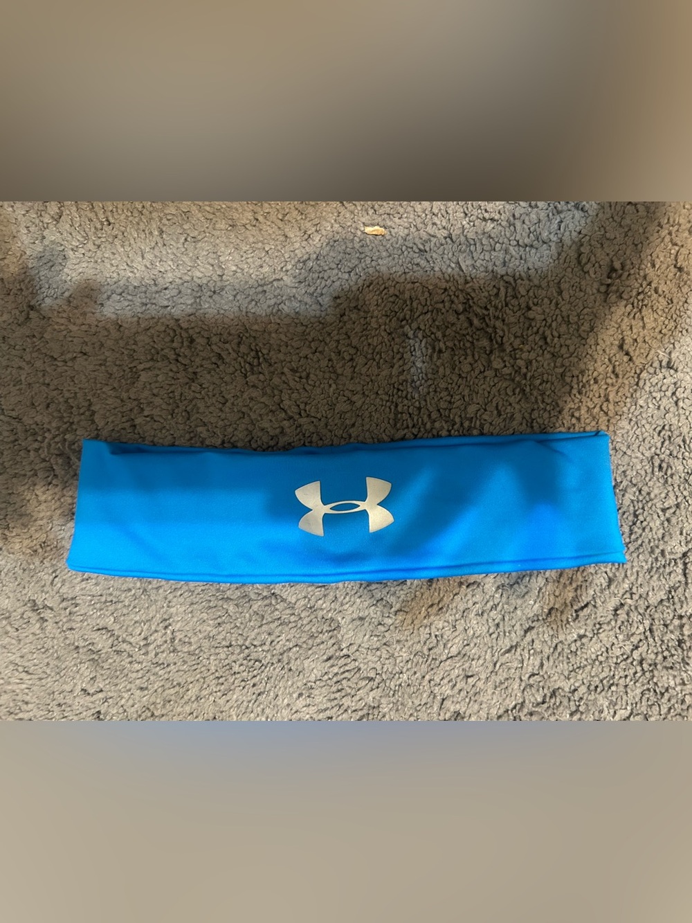 Under Armour Bright Blue Reflective Logo Headband